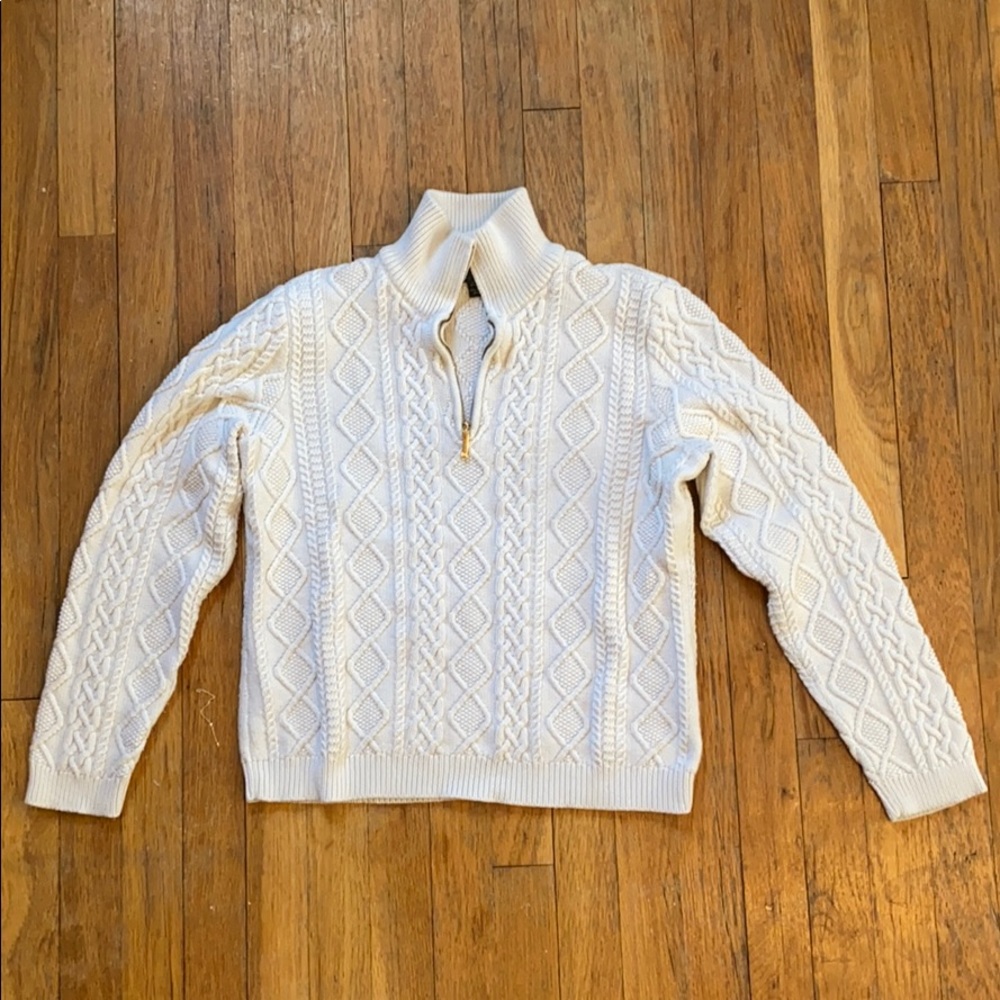 Ralph Lauren beige pullover cotton sweater